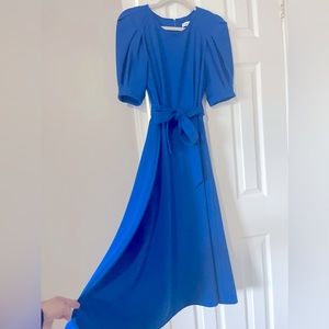💙 CALVIN KLEIN dress. Size 6. Gorgeous pop of colour!!